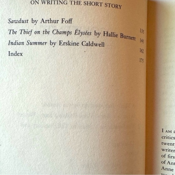 VINTAGE 1983 On Writing the Short Story First Edition by Hallie Burnett - Picture 6 of 9